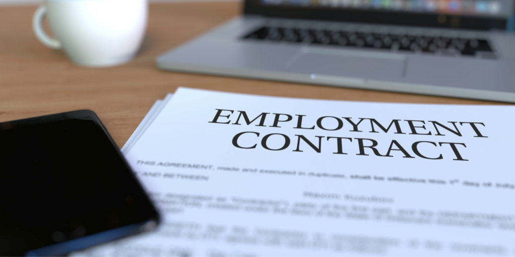 the employment contract has a section on ERISA compliance