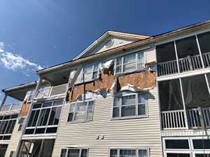 Condo damaged by a natural disaster protected by habitational insurance coverage