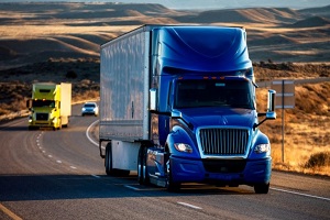 trucks in highway