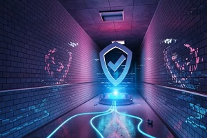 cyber security concept wall